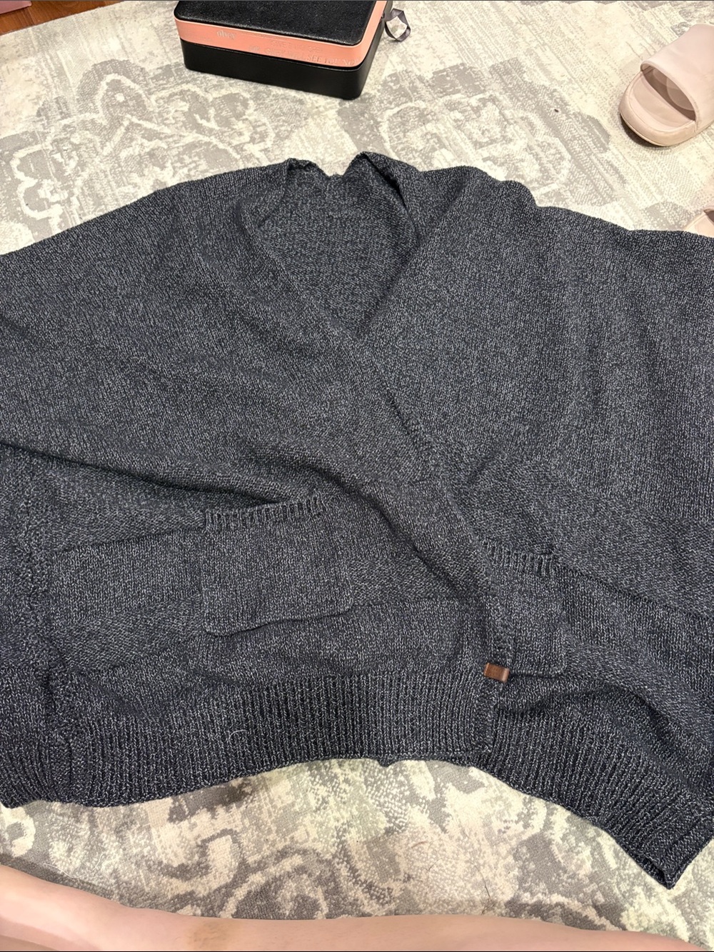 Roots short sleeved cardigan
